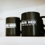 Day Pass mugs at Hub Ned